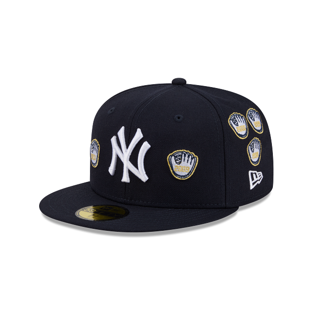 New York Yankees x Spike Lee x World Series Championships Gloves Wool 59FIFTY Cerrada