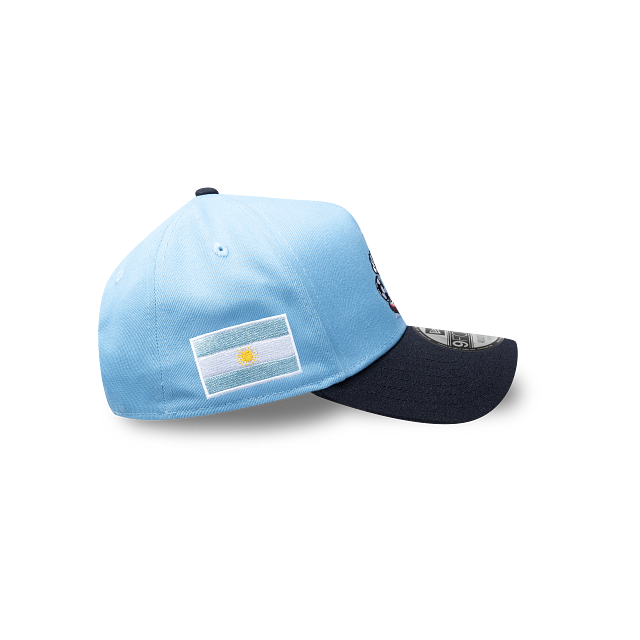 Argentina Soccer Cartoon 9FORTY A-Frame Snapback