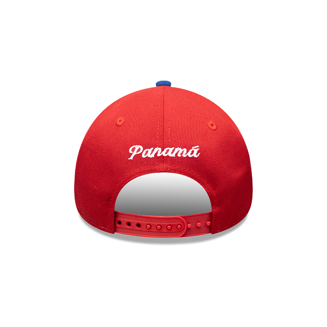 Panamá Soccer Cartoon 9FORTY A-Frame Snapback Roja