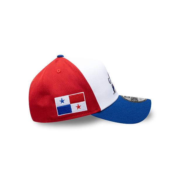 Panamá Soccer Cartoon 9FORTY A-Frame Snapback Roja
