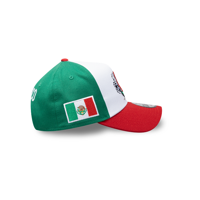 Mexico Soccer Cartoon 9FORTY A-Frame Snapback
