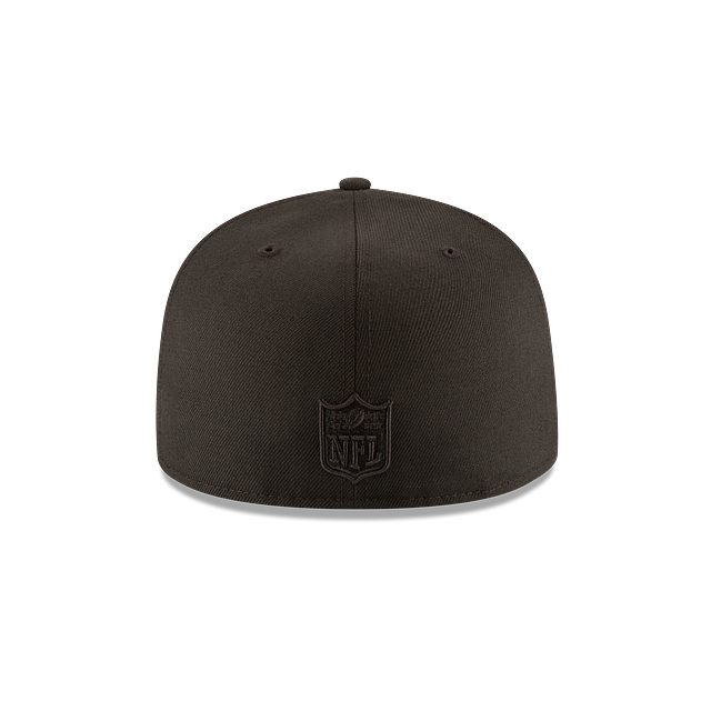 Las vegas Raiders NFL Black on Black 59FIFTY Cerrada