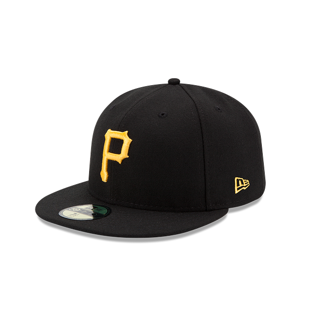 Pittsburgh Pirates MLB Performance Youth 59FIFTY Cerrada Negra