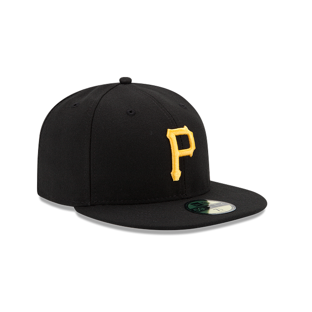 Pittsburgh Pirates MLB Performance Youth 59FIFTY Cerrada Negra