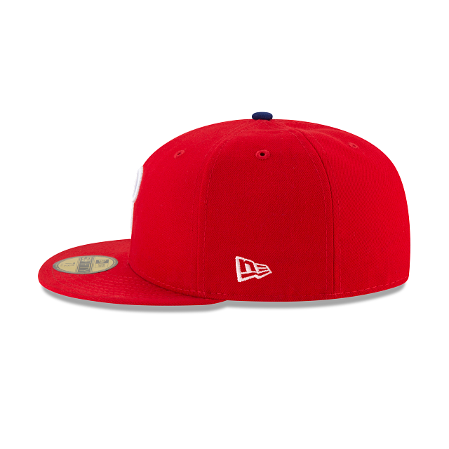 Philadelphia Phillies Authentic Collection 59FIFTY Cerrada Roja