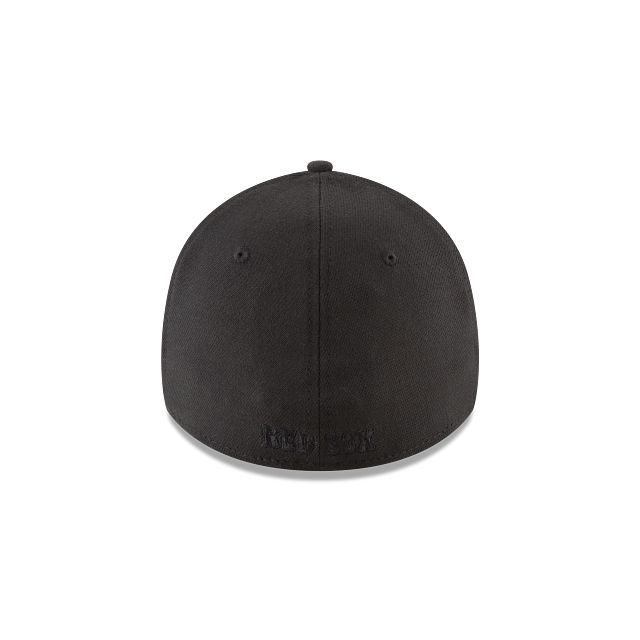 Boston Red Sox MLB Black on Black 39THIRTY Elástica