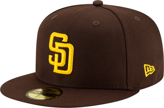 San Diego Padres MLB Performance Youth 59FIFTY Cerrada Café