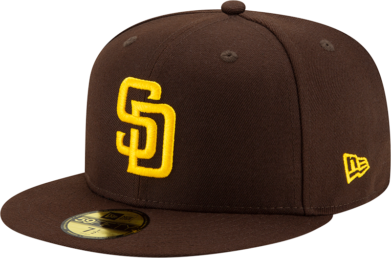 San Diego Padres MLB Performance Youth 59FIFTY Cerrada Café