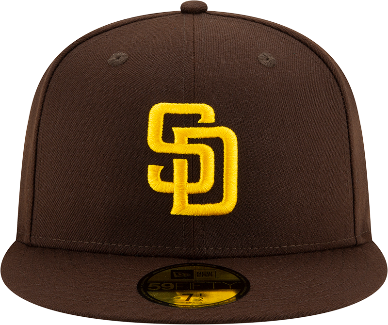 San Diego Padres MLB Performance Youth 59FIFTY Cerrada Café