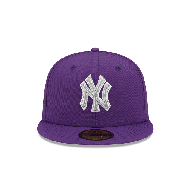 New York Yankees MLB Tonal Purple 59FIFTY Cerrada