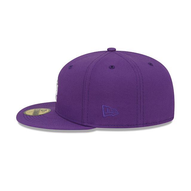 Los Angeles Dodgers MLB Tonal Purple 59FIFTY Cerrada