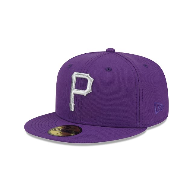 Pittsburgh Pirates MLB Tonal Purple 59FIFTY Cerrada