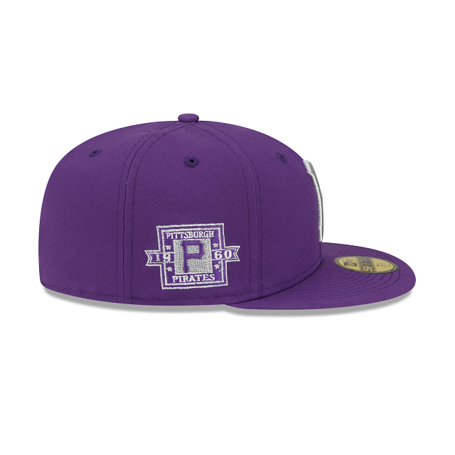 Pittsburgh Pirates MLB Tonal Purple 59FIFTY Cerrada