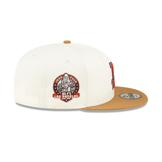 Los Angeles Dodgers MLB Chrome Orange 9FIFTY Snapback