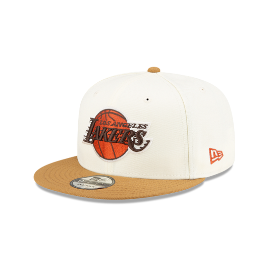 Los Angeles Lakers NBA Chrome Orange 9FIFTY Snapback