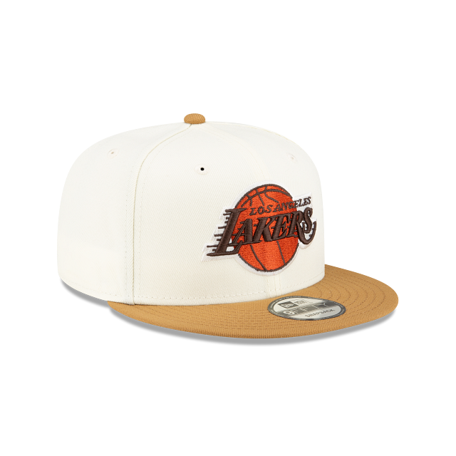 Los Angeles Lakers NBA Chrome Orange 9FIFTY Snapback