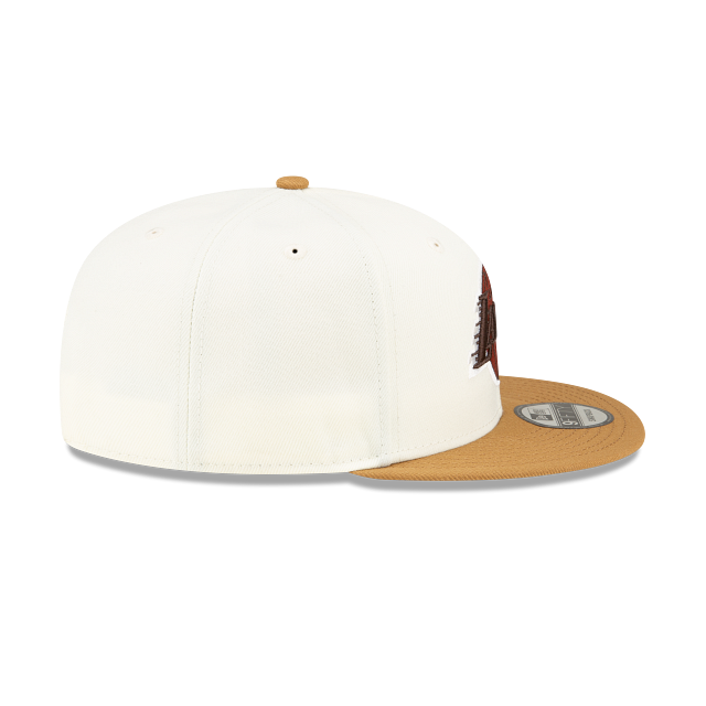 Los Angeles Lakers NBA Chrome Orange 9FIFTY Snapback