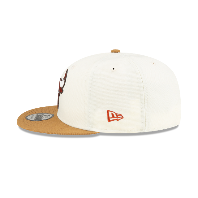 Chicago Bulls NBA Chrome Orange 9FIFTY Snapback