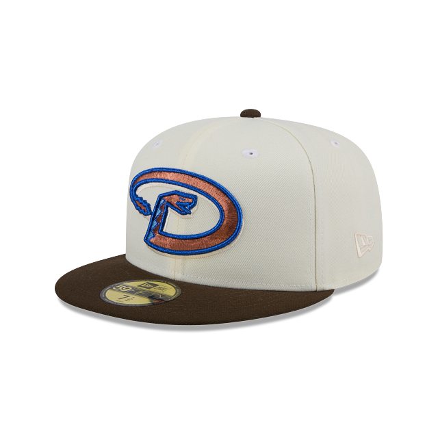 Arizona Diamondbacks MLB Chrome Walnut 59FIFTY Cerrada
