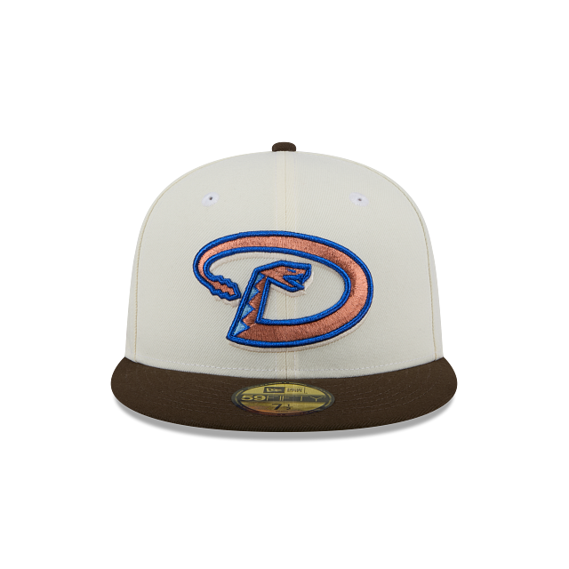 Arizona Diamondbacks MLB Chrome Walnut 59FIFTY Cerrada