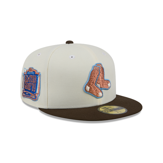 Boston Red Sox MLB Chrome Walnut 59FIFTY Cerrada