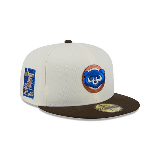 Chicago Cubs MLB Chrome Walnut 59FIFTY Cerrada