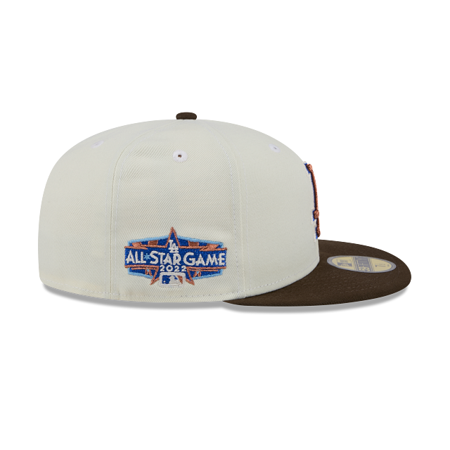 Los Angeles Dodgers MLB Chrome Walnut 59FIFTY Cerrada