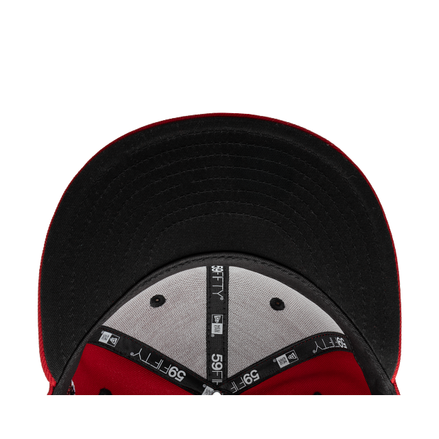Los Angeles Dodgers  MLB Scarlet Patch 59FIFTY Cerrada