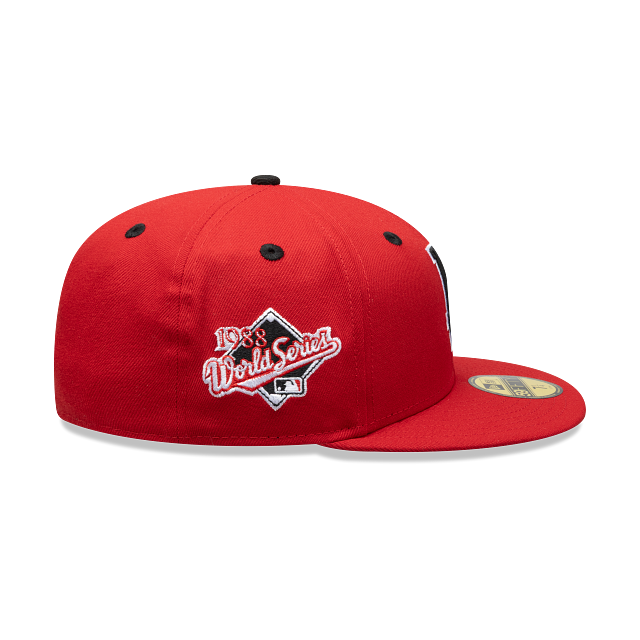 Los Angeles Dodgers  MLB Scarlet Patch 59FIFTY Cerrada