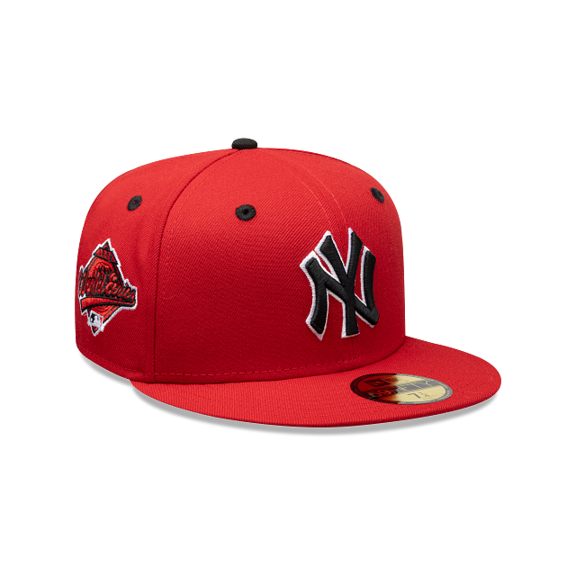 New York Yankees MLB Scarlet Patch 59FIFTY Cerrada