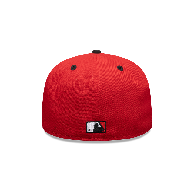 New York Yankees MLB Scarlet Patch 59FIFTY Cerrada