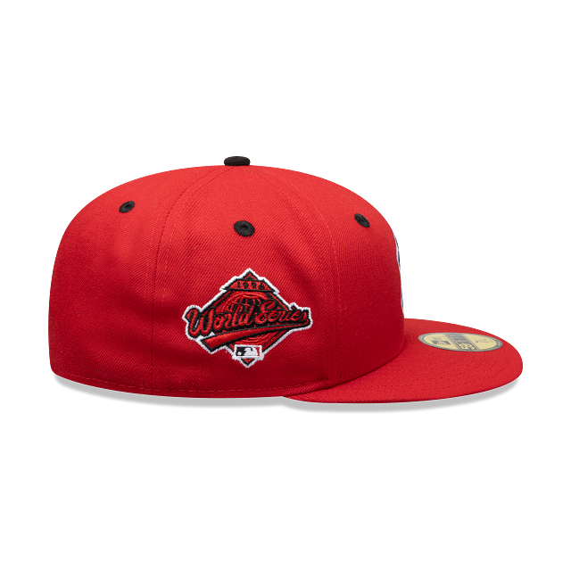 New York Yankees MLB Scarlet Patch 59FIFTY Cerrada