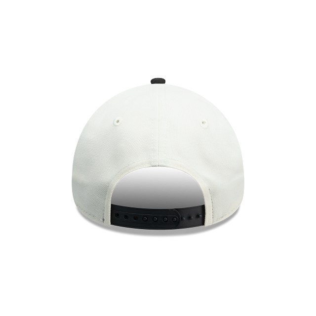 Los Angeles Dodgers MLB Two Tone Chrome Black 9FORTY A-Frame Snapback