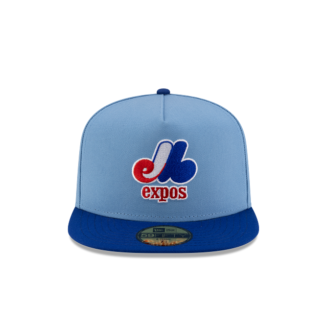 Montreal Expos MLB Sky Blue 59FIFTY Cerrada
