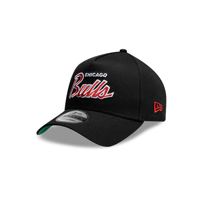 Chicago Bulls NBA Wordmark Script 9FORTY A-Frame Snapback