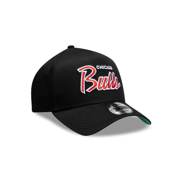 Chicago Bulls NBA Wordmark Script 9FORTY A-Frame Snapback
