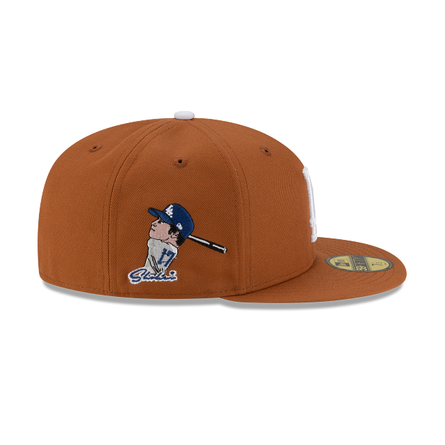 Los Angeles Dodgers MLB Shohei Ohtani 59FIFTY Cerrada Tiramisu