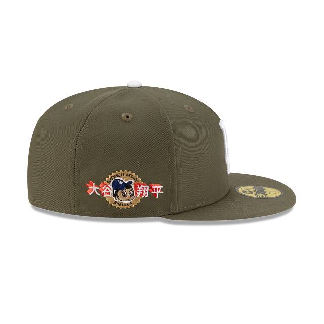 Los Angeles Dodgers MLB Shohei Ohtani 59FIFTY Cerrada Verde