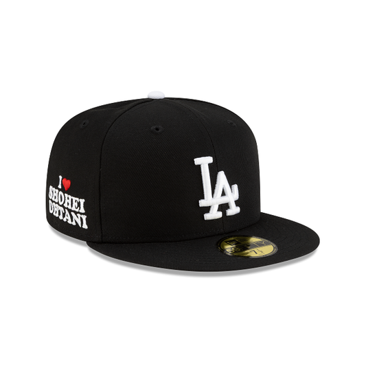 Los Angeles Dodgers MLB Shohei Ohtani 59FIFTY Cerrada Negra