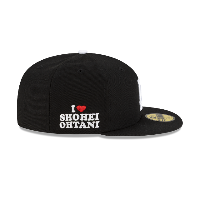 Los Angeles Dodgers MLB Shohei Ohtani 59FIFTY Cerrada Negra