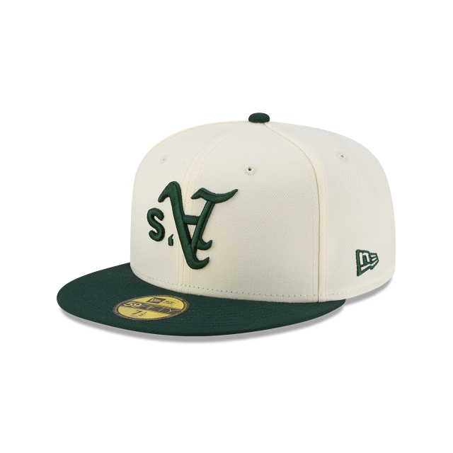 Oakland Athletics MLB Upside Down 59FIFTY cerrada