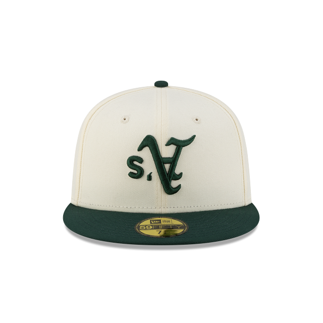 Oakland Athletics MLB Upside Down 59FIFTY cerrada