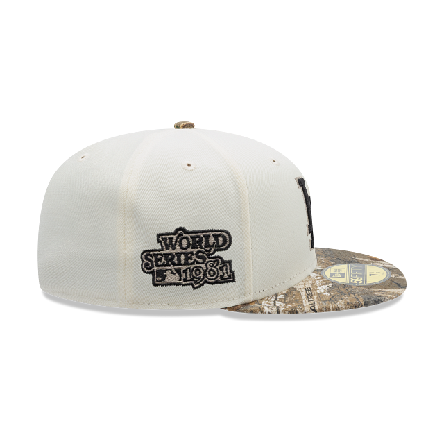 Los Angeles Dodgers MLB Camo Real Tree 59FIFTY Cerrada