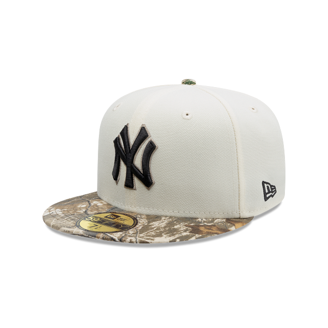 New York Yankees MLB Camo Real Tree 59FIFTY Cerrada