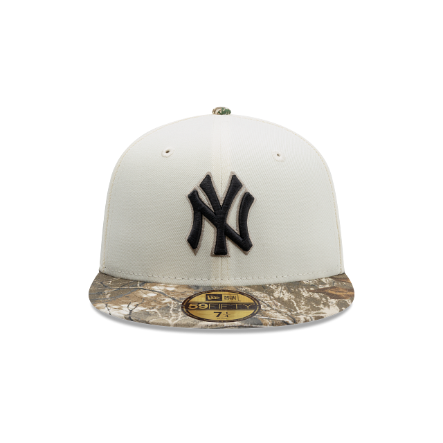 New York Yankees MLB Camo Real Tree 59FIFTY Cerrada