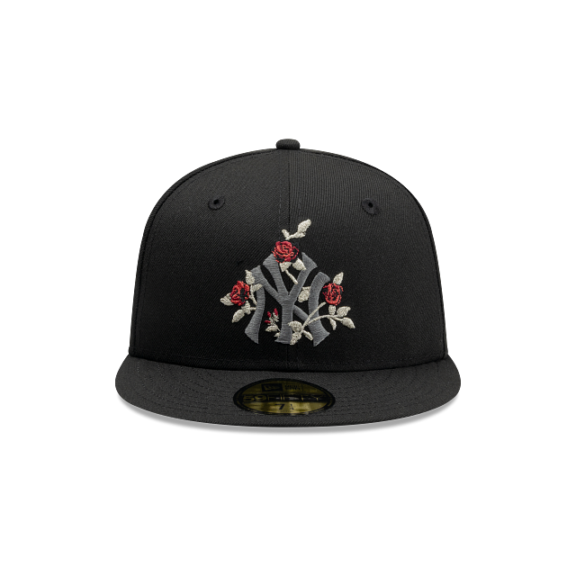 New York Yankees MLB Gothic Flowers 59FIFTY Cerrada