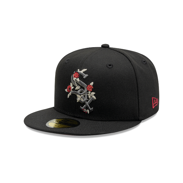 Chicago White Sox MLB Gothic Flowers 59FIFTY Cerrada