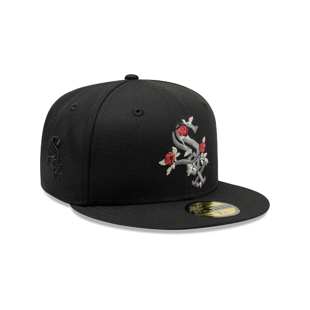 Chicago White Sox MLB Gothic Flowers 59FIFTY Cerrada