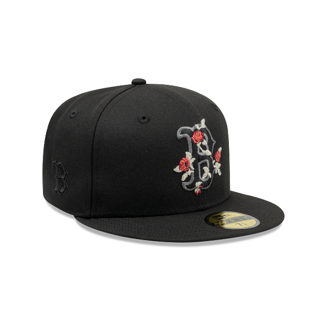 Boston Red Sox MLB Gothic Flowers 59FIFTY Cerrada