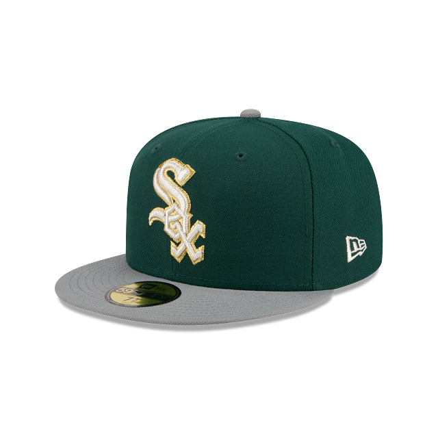 Chicago White Sox MLB Injection Green Storm 59FIFTY Cerrada